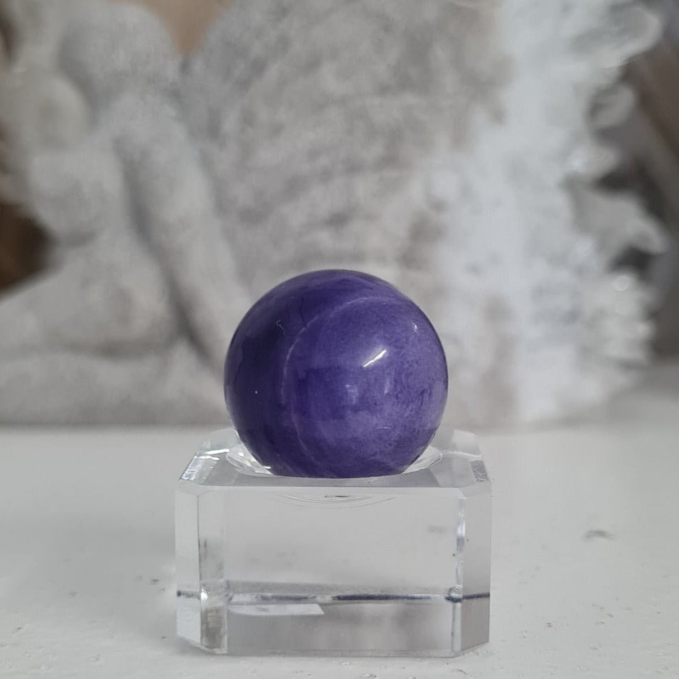 Charoite Sphere A Grade