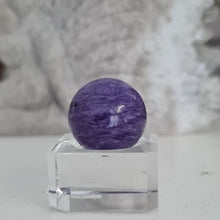 Load image into Gallery viewer, Charoite Sphere A Grade
