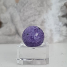 Load image into Gallery viewer, Charoite Sphere A Grade
