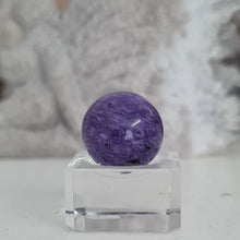 Load image into Gallery viewer, Charoite Sphere A Grade
