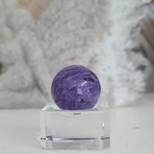 Load image into Gallery viewer, Charoite Sphere A Grade
