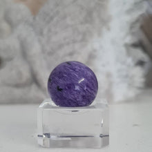 Load image into Gallery viewer, Charoite Sphere A Grade
