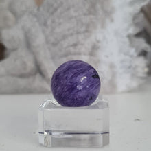Load image into Gallery viewer, Charoite Sphere A Grade
