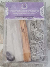 Load image into Gallery viewer, Energy Cleansing Smudge Kits - Amethyst

