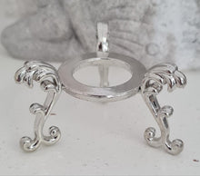 Load image into Gallery viewer, Sphere Stand -- Gold and Silver
