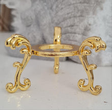 Load image into Gallery viewer, Sphere Stand -- Gold and Silver
