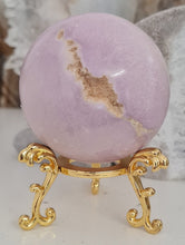 Load image into Gallery viewer, Sphere Stand -- Gold and Silver
