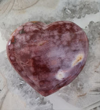 Load image into Gallery viewer, Ocean Jasper Puffy Heart
