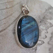 Load image into Gallery viewer, Labradorite Sterling Silver Pendant
