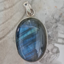 Load image into Gallery viewer, Labradorite Sterling Silver Pendant
