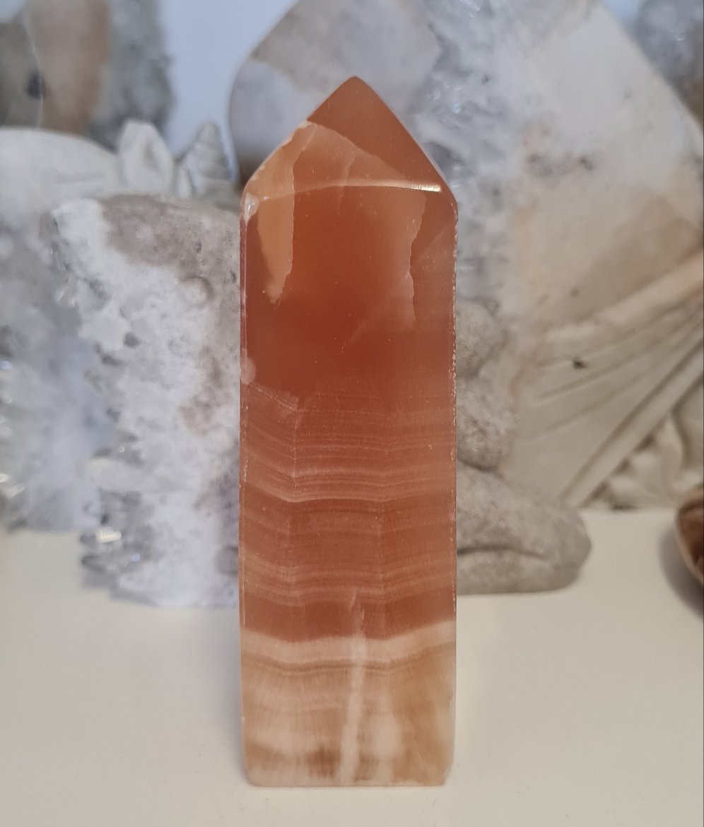 Honeycomb Calcite Tower
