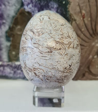 Load image into Gallery viewer, Grey Aragonite Egg
