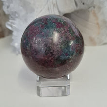 Load image into Gallery viewer, Ruby Kyanite Sphere
