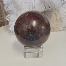 Load image into Gallery viewer, Ruby Kyanite Sphere
