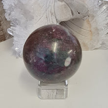 Load image into Gallery viewer, Ruby Kyanite Sphere
