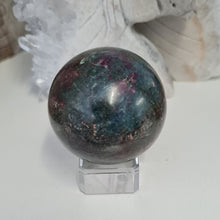 Load image into Gallery viewer, Ruby Kyanite Sphere
