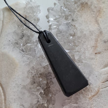 Load image into Gallery viewer, Shungite Pendant Trapezium

