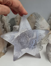 Load image into Gallery viewer, Druzy Agate Star
