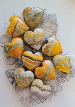 Load image into Gallery viewer, Bumblebee Jasper Hearts

