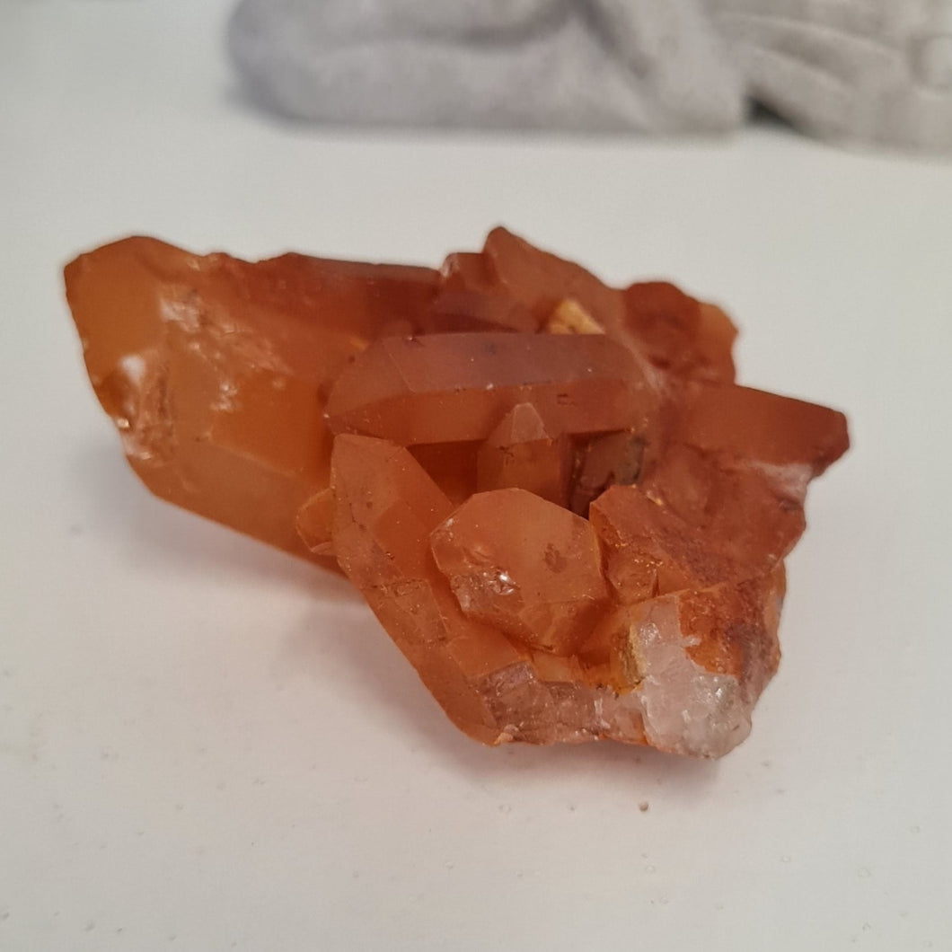 Tangerine Quartz Cluster