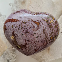Load image into Gallery viewer, Ocean Jasper Puffy Heart
