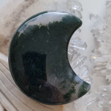 Load image into Gallery viewer, Moss Agate Moon
