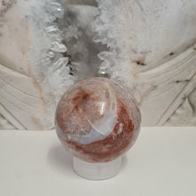 Load image into Gallery viewer, Red Chalcedony Sphere
