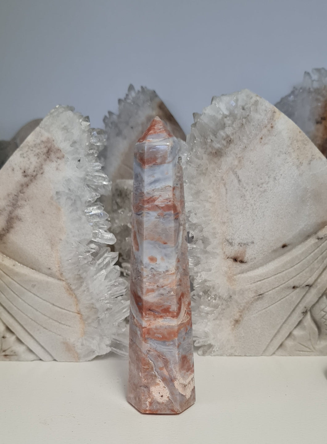 Red Chalcedony Tower