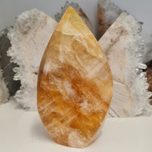 Load image into Gallery viewer, Golden Healer Quartz Flame
