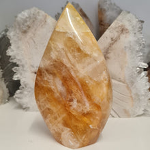 Load image into Gallery viewer, Golden Healer Quartz Flame
