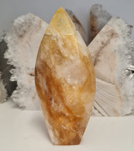 Load image into Gallery viewer, Golden Healer Quartz Flame
