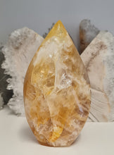 Load image into Gallery viewer, Golden Healer Quartz Flame
