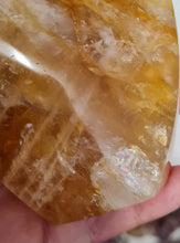Load image into Gallery viewer, Golden Healer Quartz Flame
