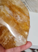 Load image into Gallery viewer, Golden Healer Quartz Flame
