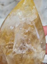 Load image into Gallery viewer, Golden Healer Quartz Flame

