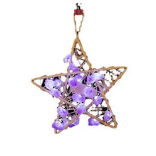 Load image into Gallery viewer, Crystal Wire Light Star - Amethyst
