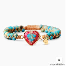 Load image into Gallery viewer, Passion Heart Friendship Bracelet
