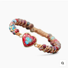 Load image into Gallery viewer, Passion Heart Friendship Bracelet
